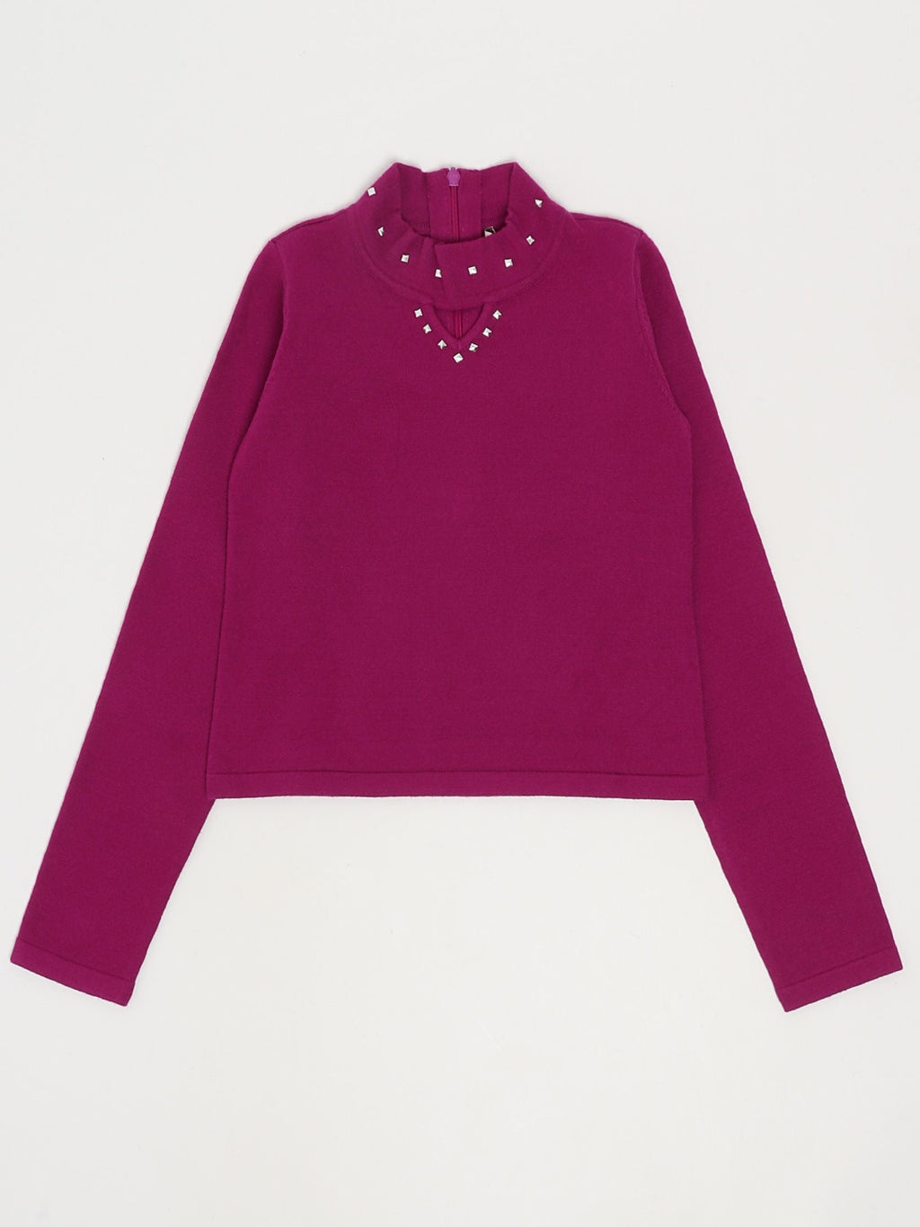 Twinset viscose-blend turtle-neck pullover