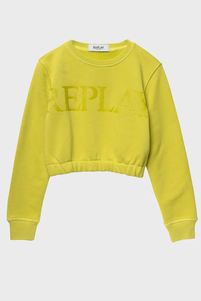 Replay Children's yellow sweatshirt