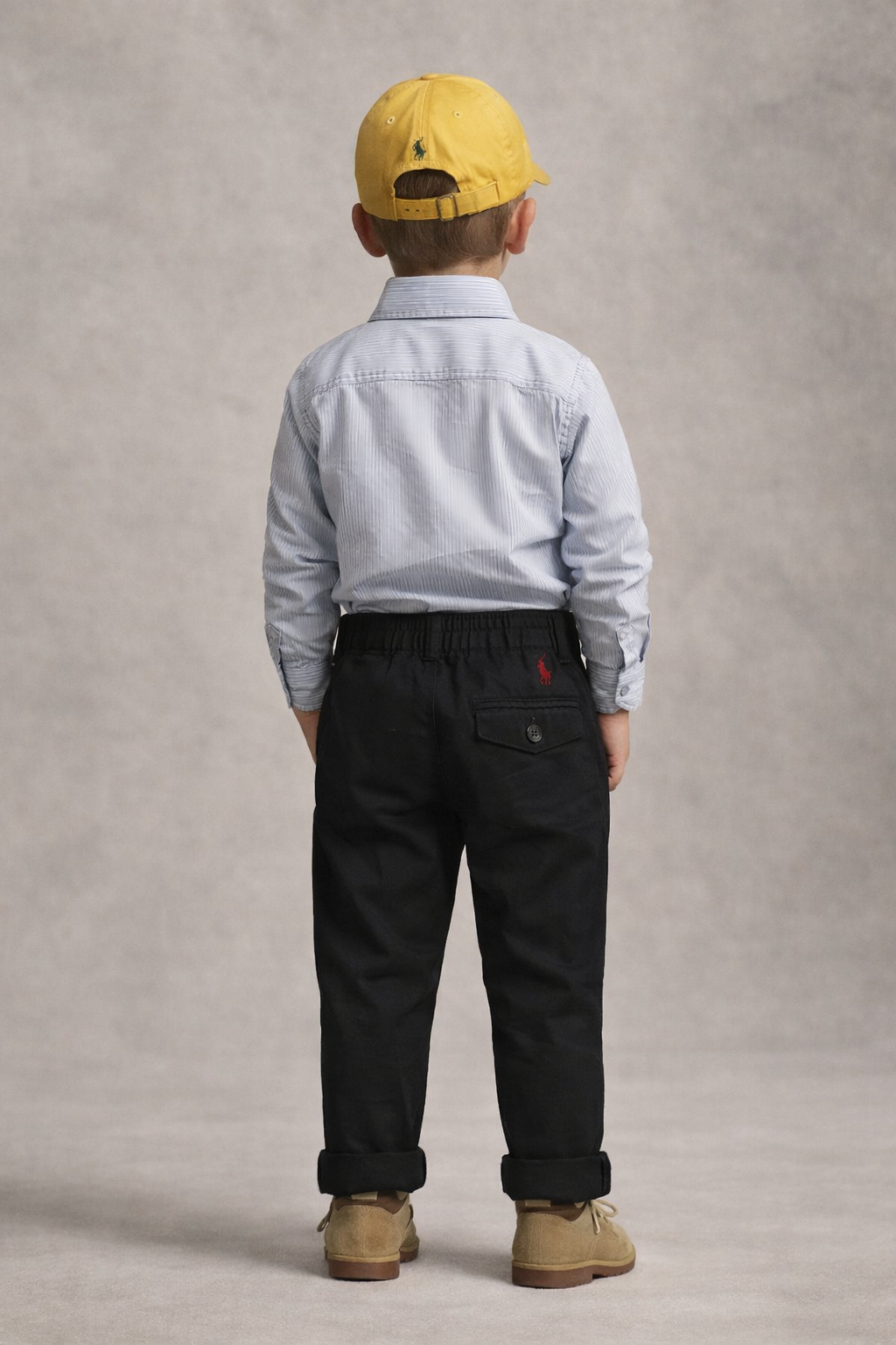 Ralph Lauren Black casual pants with elastic waist