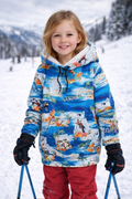 Polo Ralph Lauren Unisex Tropical Ski Print Fleece Hoodie