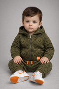 True Religion Baby Boy Dark Green Tracksuit Set
