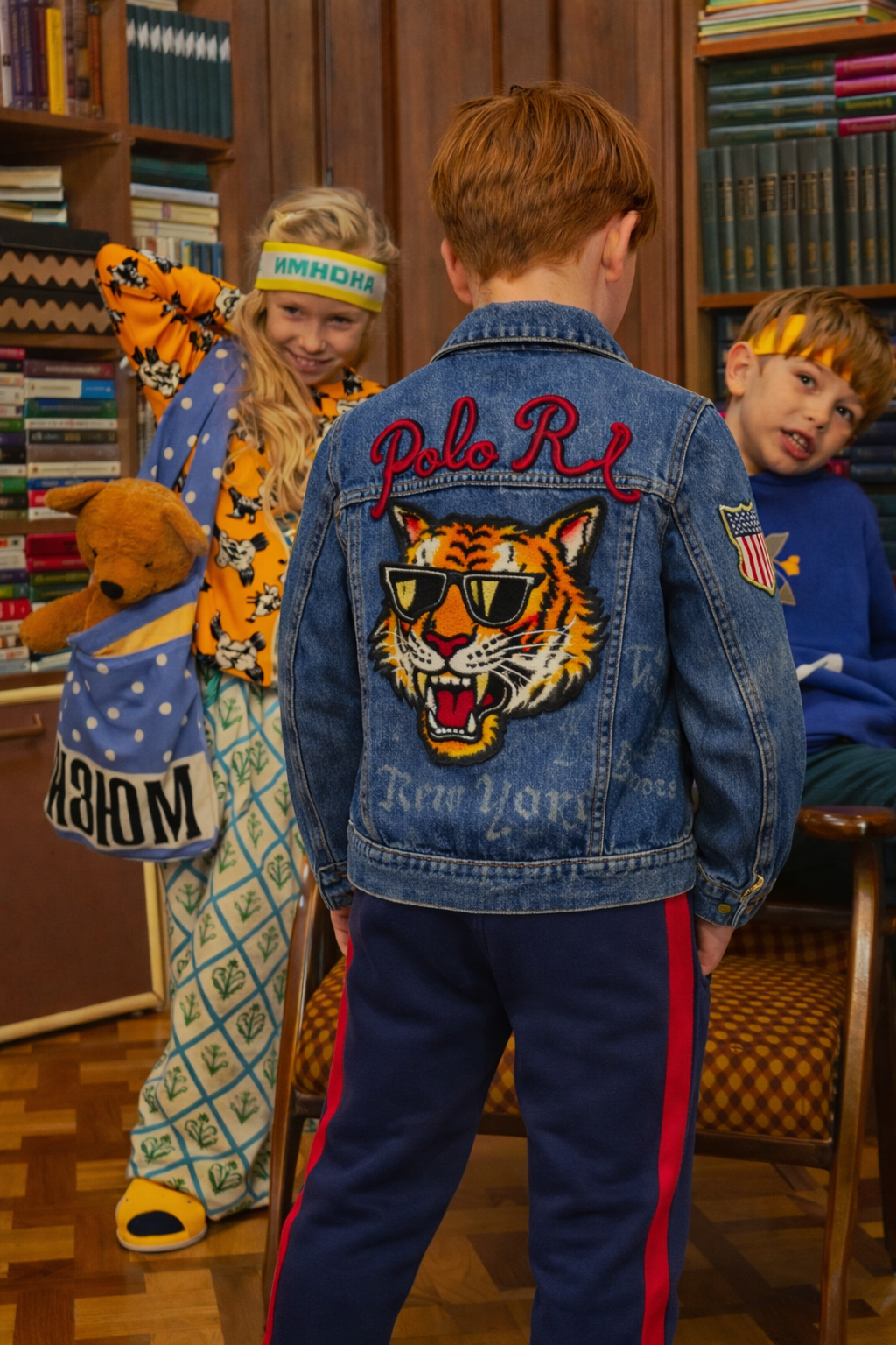 Polo Ralph Lauren Unisex Patches Denim Trucker Jacket