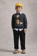 Ralph Lauren Black casual pants with elastic waist