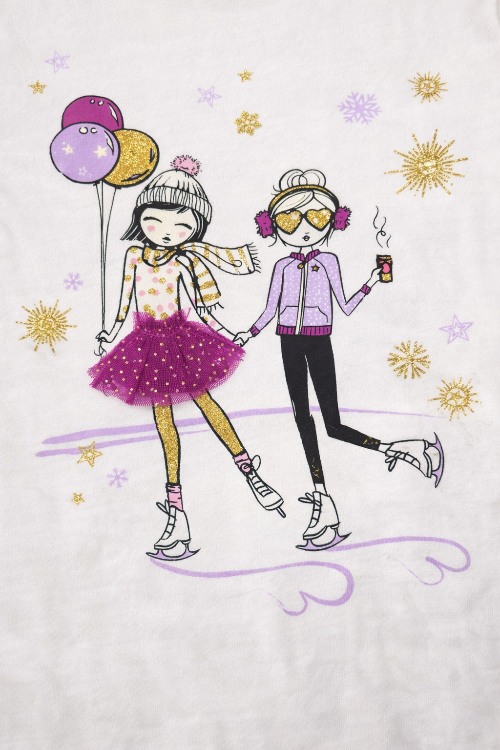 Epic Threads Toddler Girls Skating Girls T-Shirt