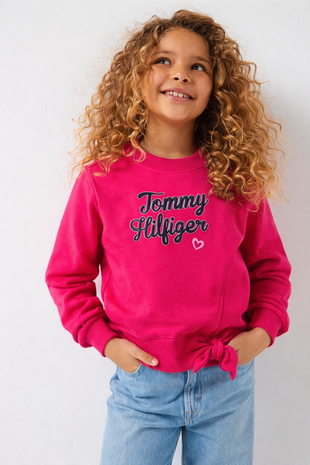 Tommy Hilfiger Logo-print cotton sweatshirt