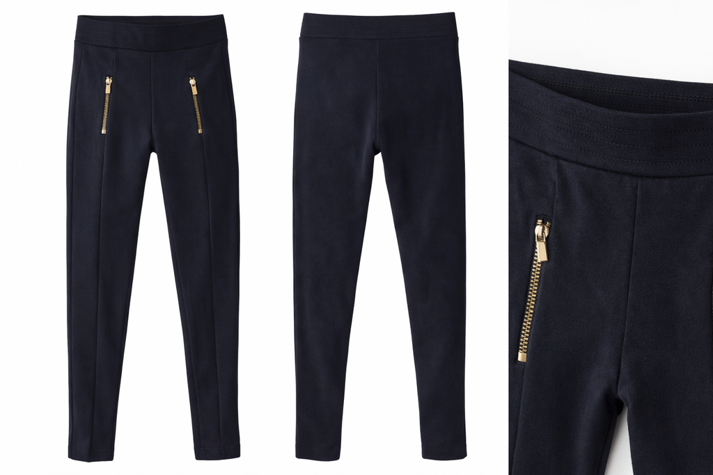 Zara Girls NAVY LEGGINGS