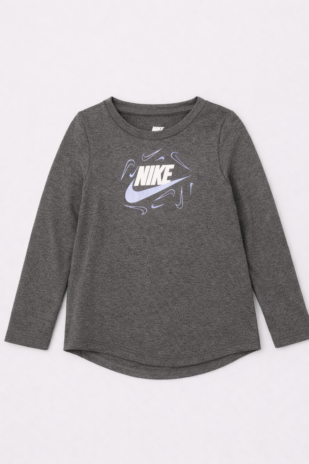 Nike Baby Girl Long-Sleeve Logo T-Shirt