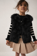Zara Girls Faux Fur Vest