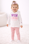 Champion Girls 2-Piece Set – Hoodie & Logo Leggings