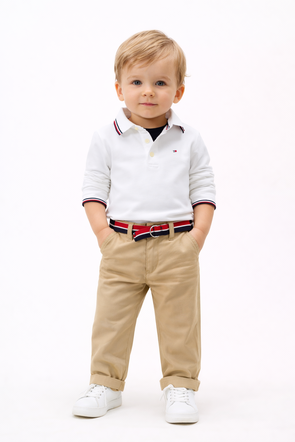 Tommy Hilfiger Baby Boys Chester Khaki Pants