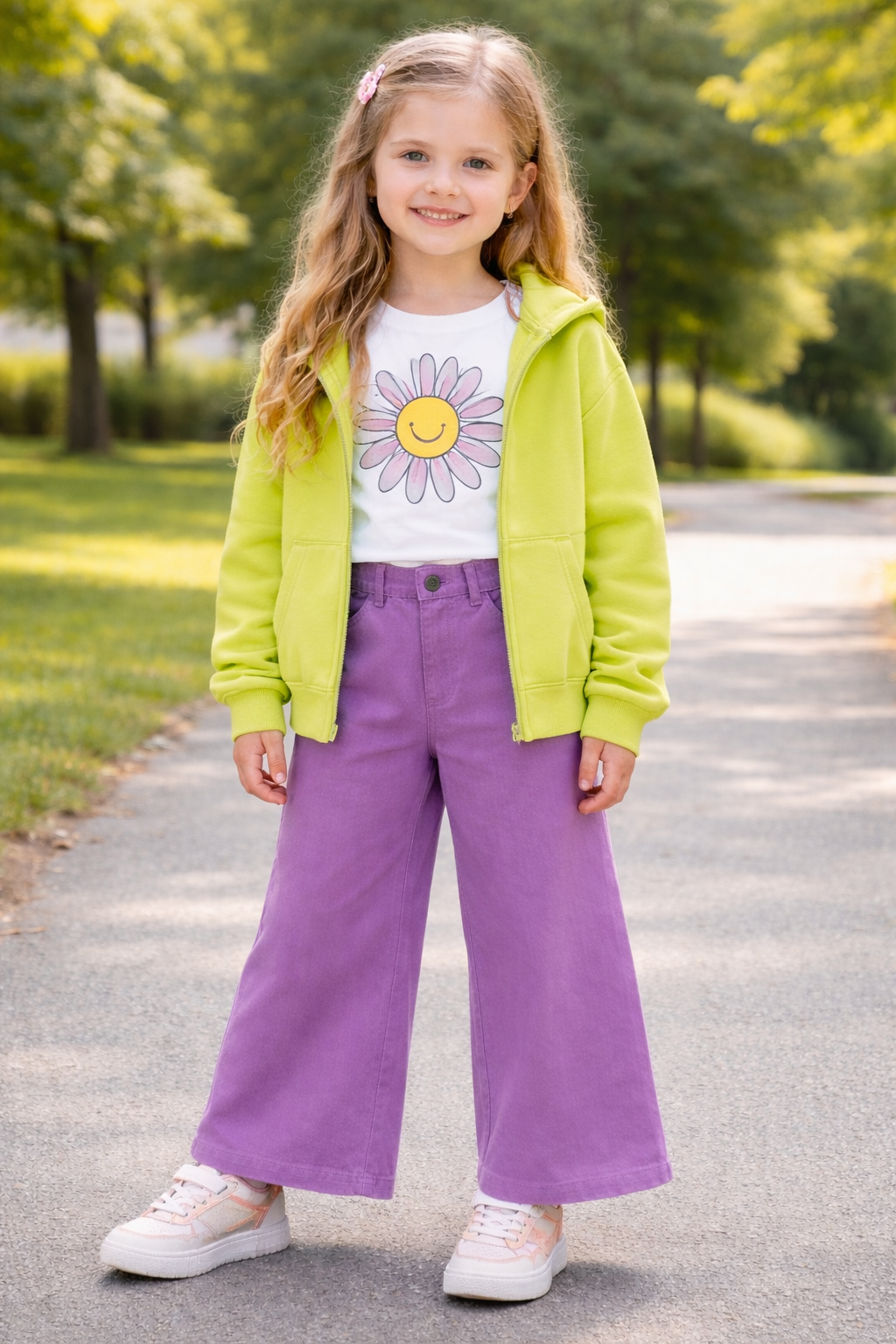 Sinsay Wide Denim Jeans – Purple
