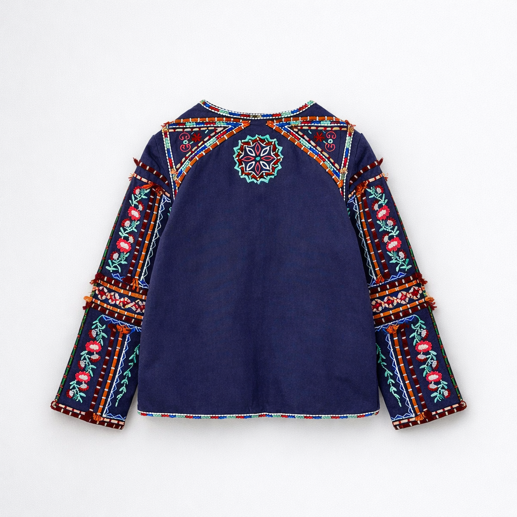 Zara Girls Embroidered Jacket