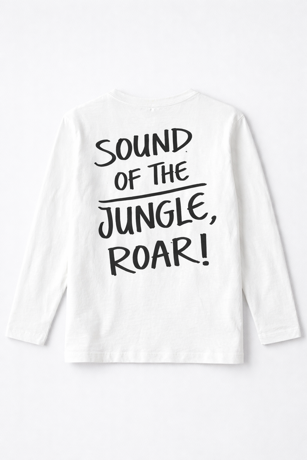 ZARA Lion Graphic Long-Sleeve T-Shirt