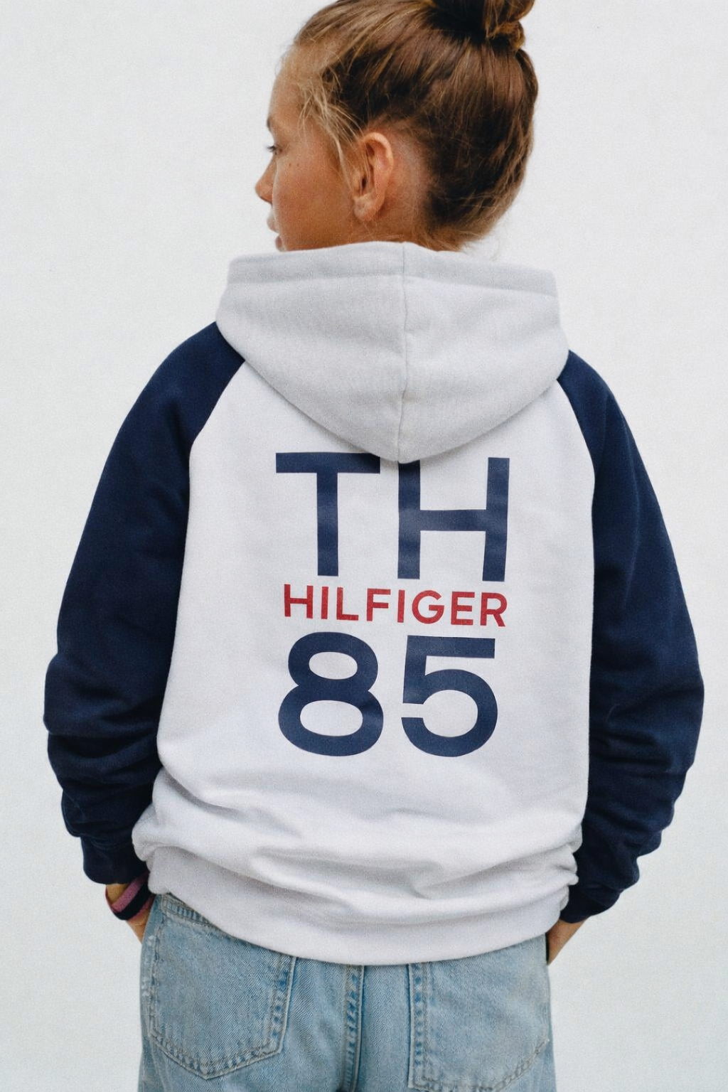 Tommy Hilfiger Girls Colorblocked Zip-Up Hoodie