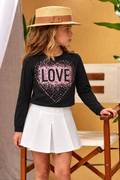 Epic Threads Love Graphic Top