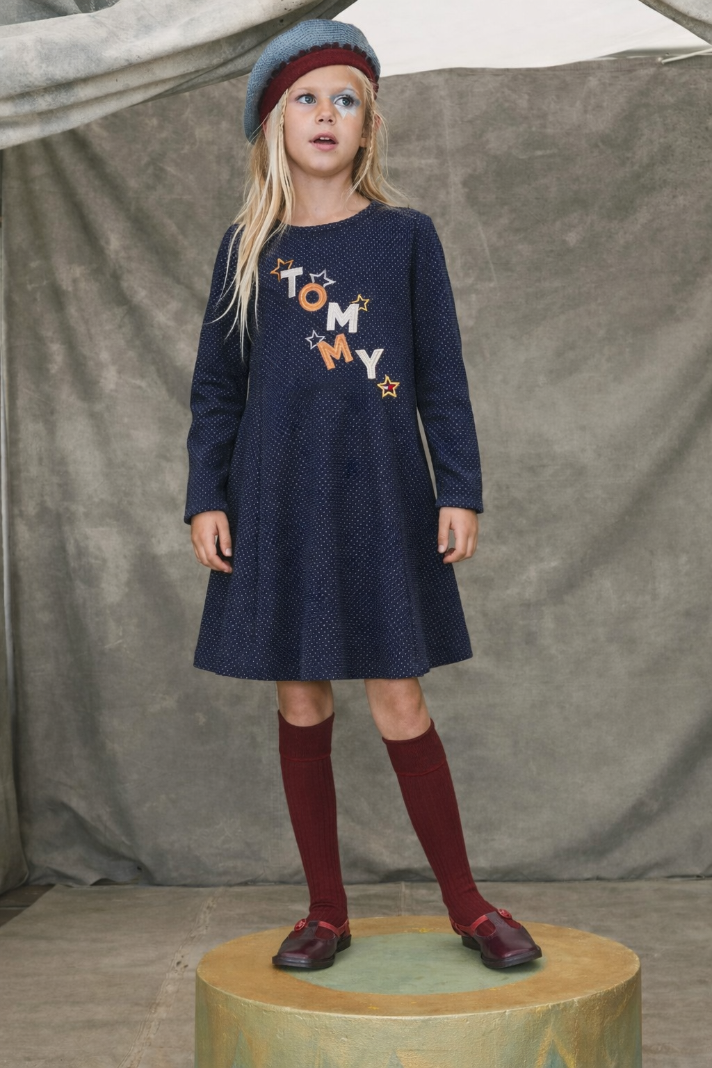 Tommy Hilfiger Kids Girl's Graphic Embroidered Dress