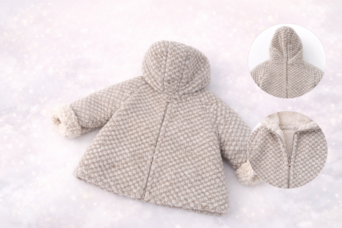 ZARA Baby Hooded Coat – Unisex