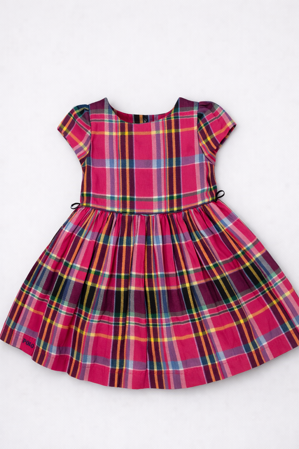 Ralph Lauren Girls' Plaid Dress & Bloomers Set – Baby
