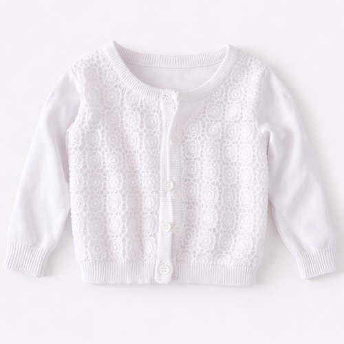 Blueberi Boulevard Patterned Button Up Cardigan