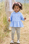 Ralph Lauren Baby Girl Shirt & Stretch Legging