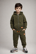 True Religion Boy's Dark Green Tracksuit Set