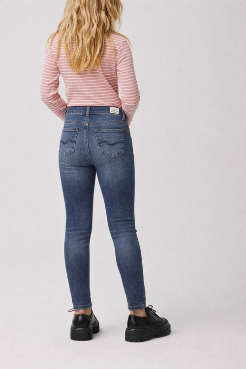 7 For All Mankind Girls Stretch Denim Skinny Jeans