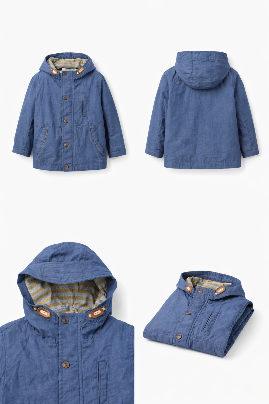 Zara Baby Boys Hooded Lightweight Jacket