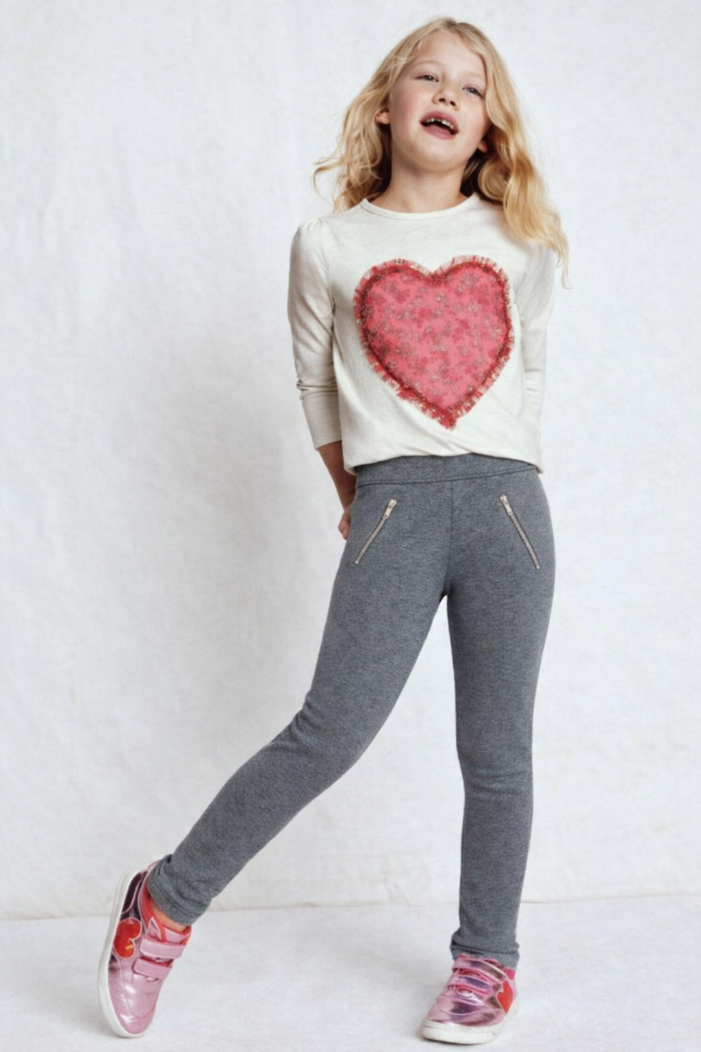 Zara Basic Skinny Legging Girls Zip Pockets Mid Rise