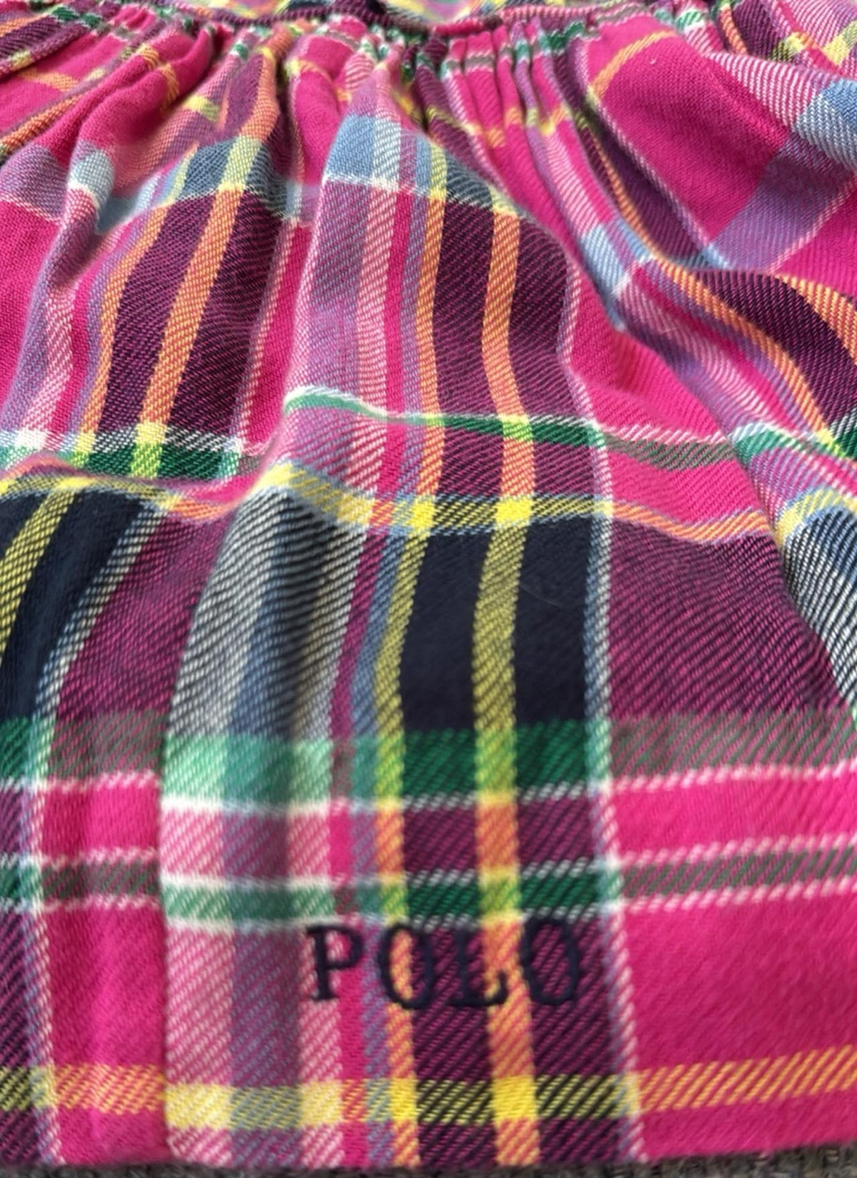 Polo Ralph Lauren tartan plaid dress