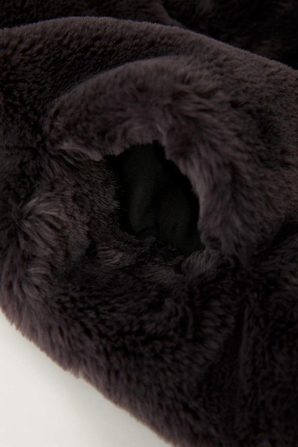HOODED FAUX FUR JACKET LIMITED EDITION