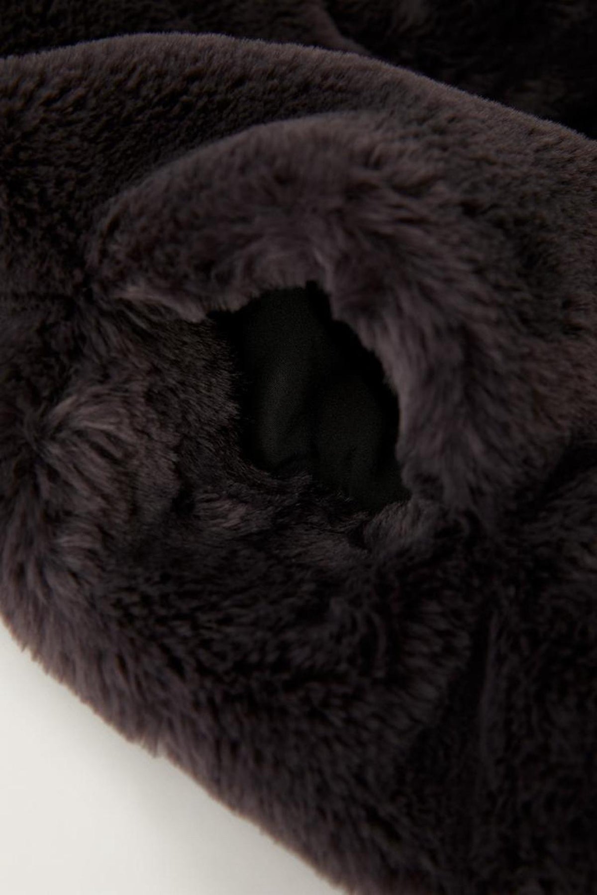 HOODED FAUX FUR JACKET LIMITED EDITION