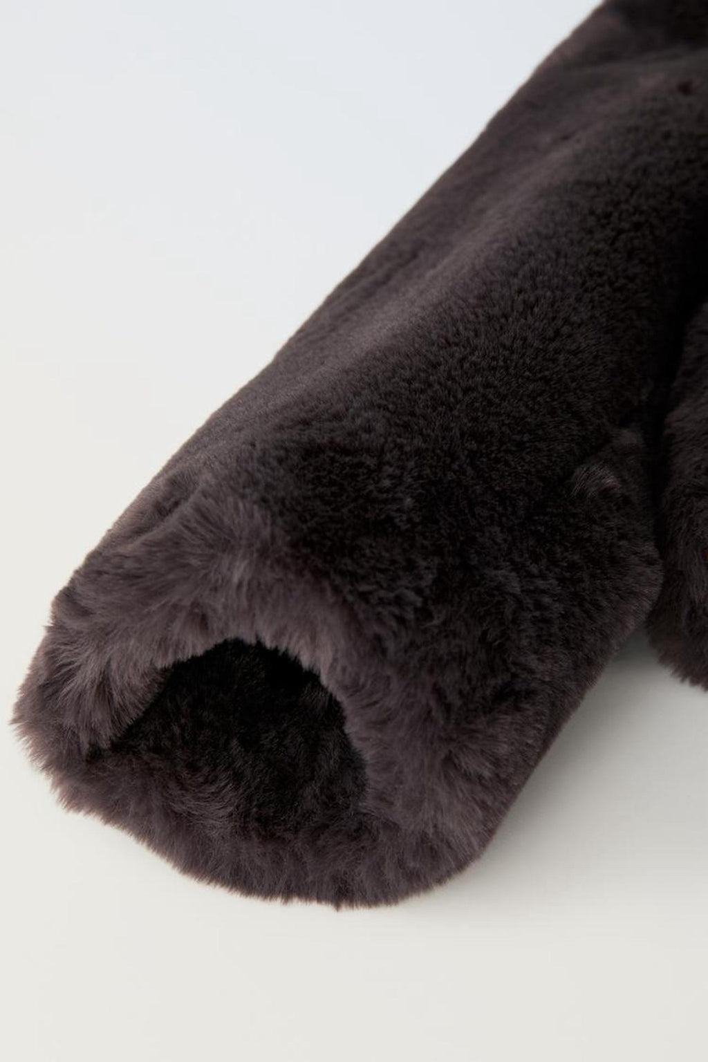 HOODED FAUX FUR JACKET LIMITED EDITION