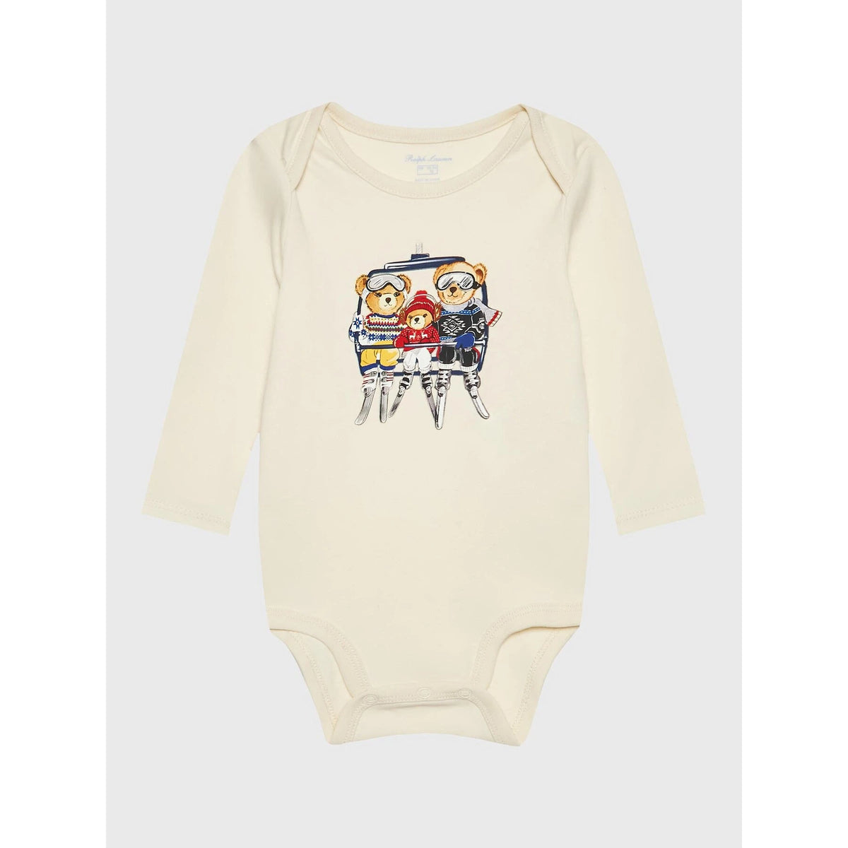 Polo Bear Cotton Bodysuit