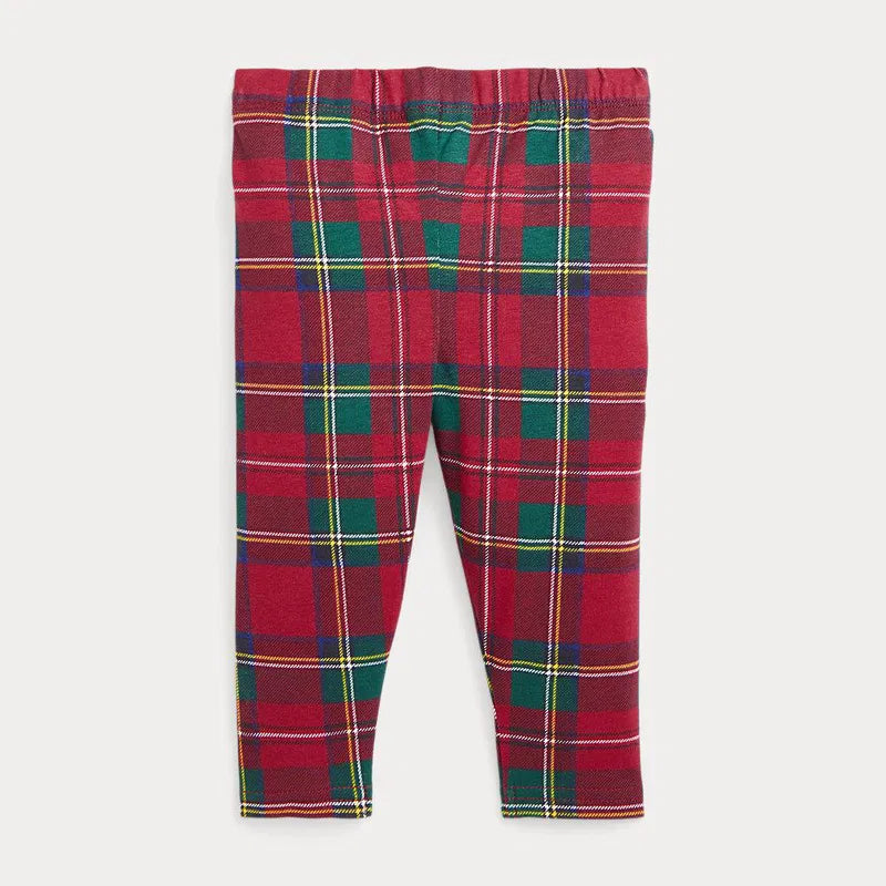 Ralph Lauren Plaid Stretch Jersey Legging