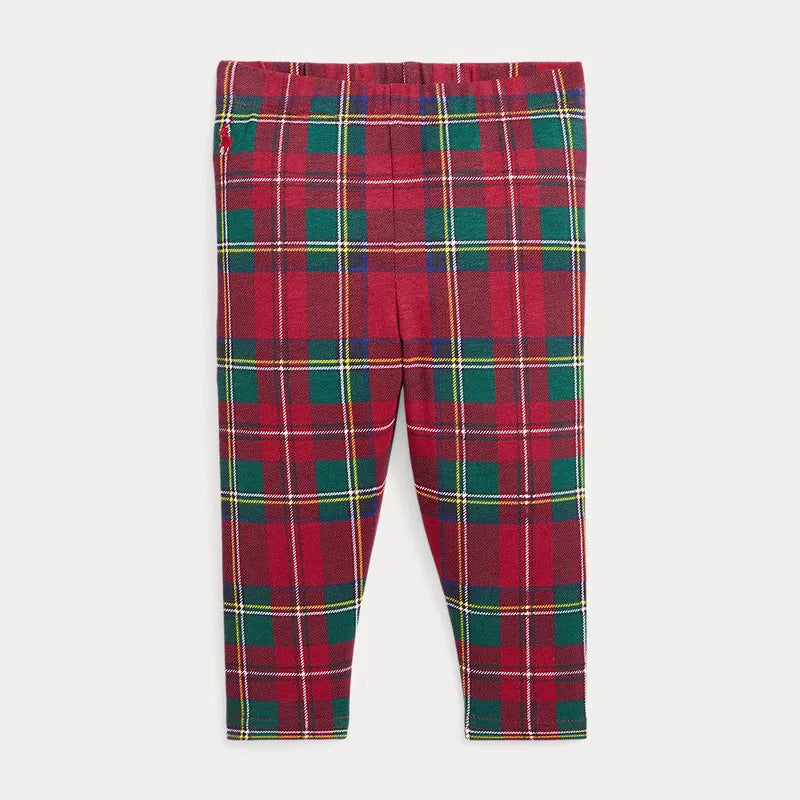 Ralph Lauren Plaid Stretch Jersey Legging