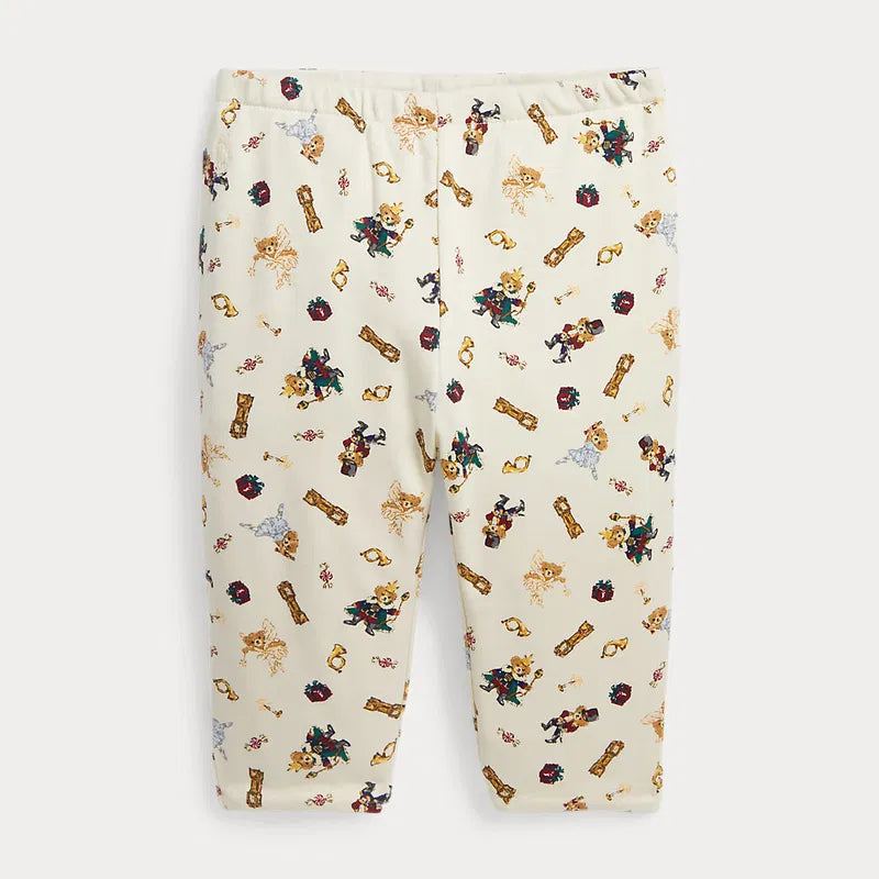 RALPH LAUREN Polo Bear Reversible Cotton Trouser