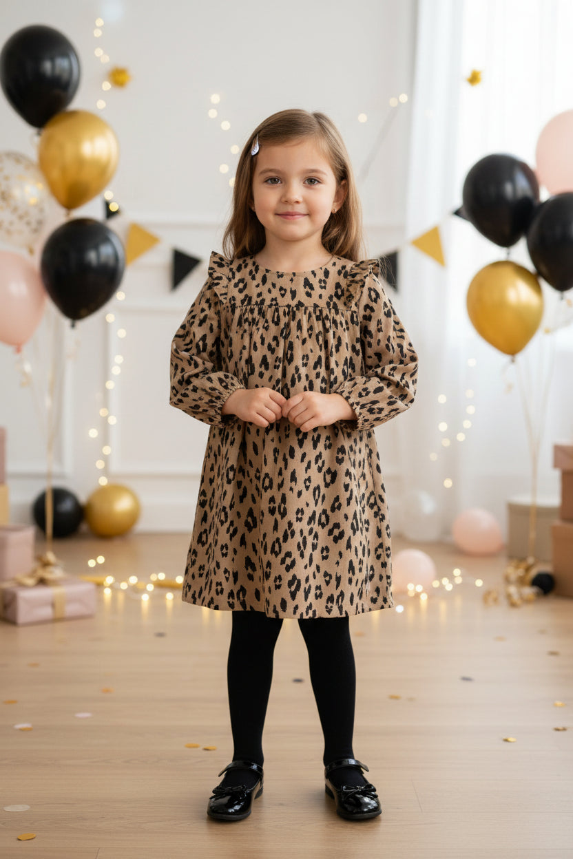 Carter's Leopard Twill Dress