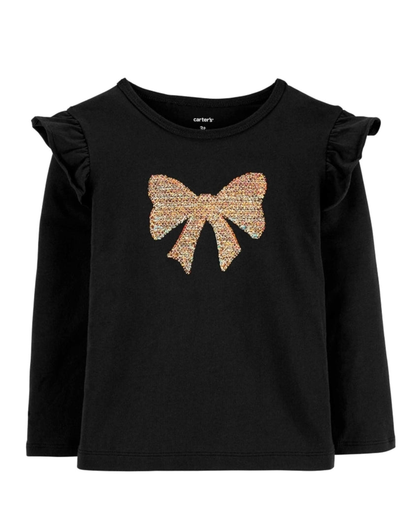 Carter's Children's Blouse with Black Bow