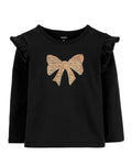 Carter's Children's Blouse with Black Bow