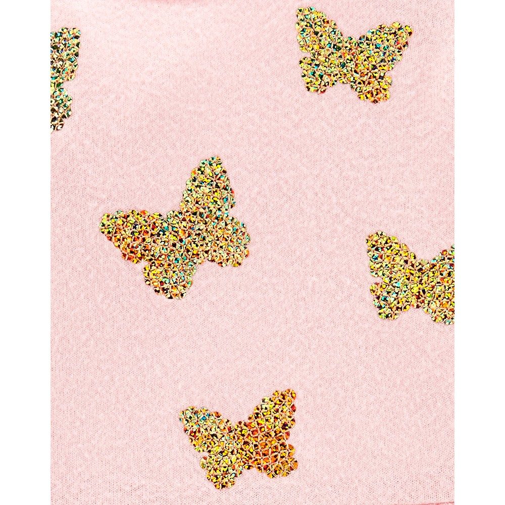 Carter's Sequin Butterfly Jersey Dress