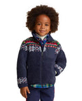 Ralph Lauren Fair Isle–Inspired Teddy Fleece Jacket