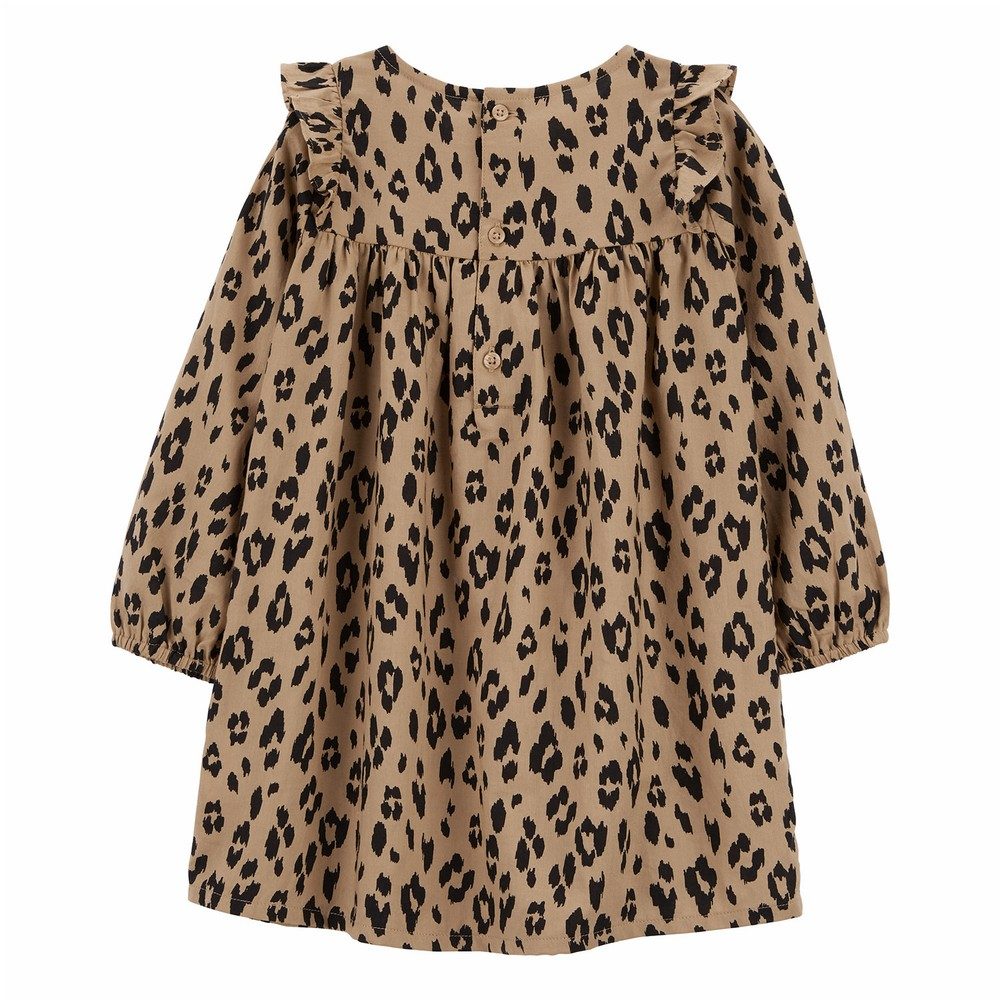 Carter's Leopard Twill Dress