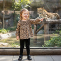 Carter's Baby Girls Leopard-Print Top and Leggings, 2 Piece Set
