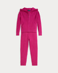 Polo Ralph Lauren Mini-Cable Full-Zip Hoodie & Pant Set