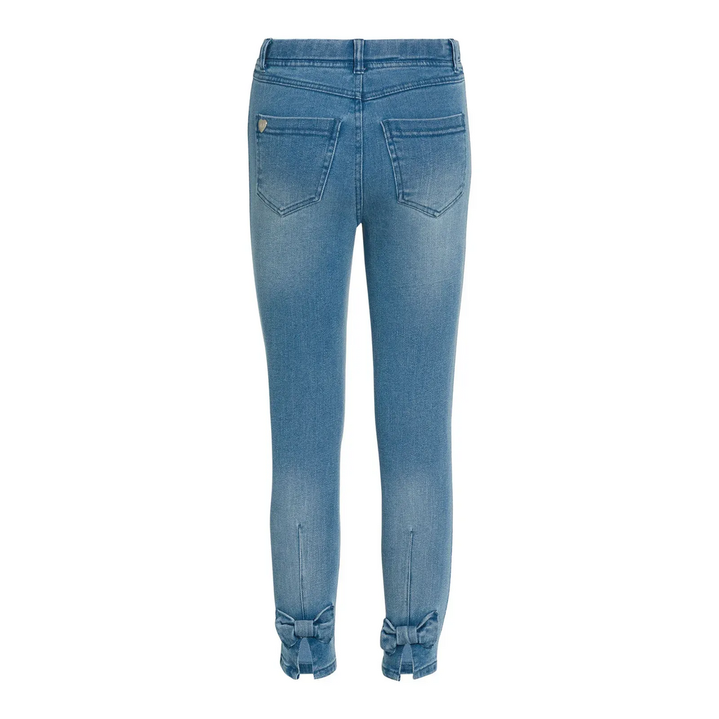 Ysabel Mora Children's Leggings Jeans Bow